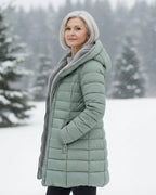Clara | Abrigo puffer con forro polar (fleece) - Soryana