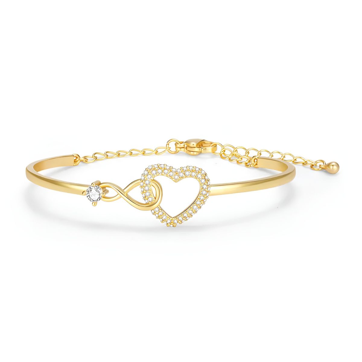 Soultie™ – Colgante con corazón “Amor eterno” | Pulsera para madre e hija - Soryana