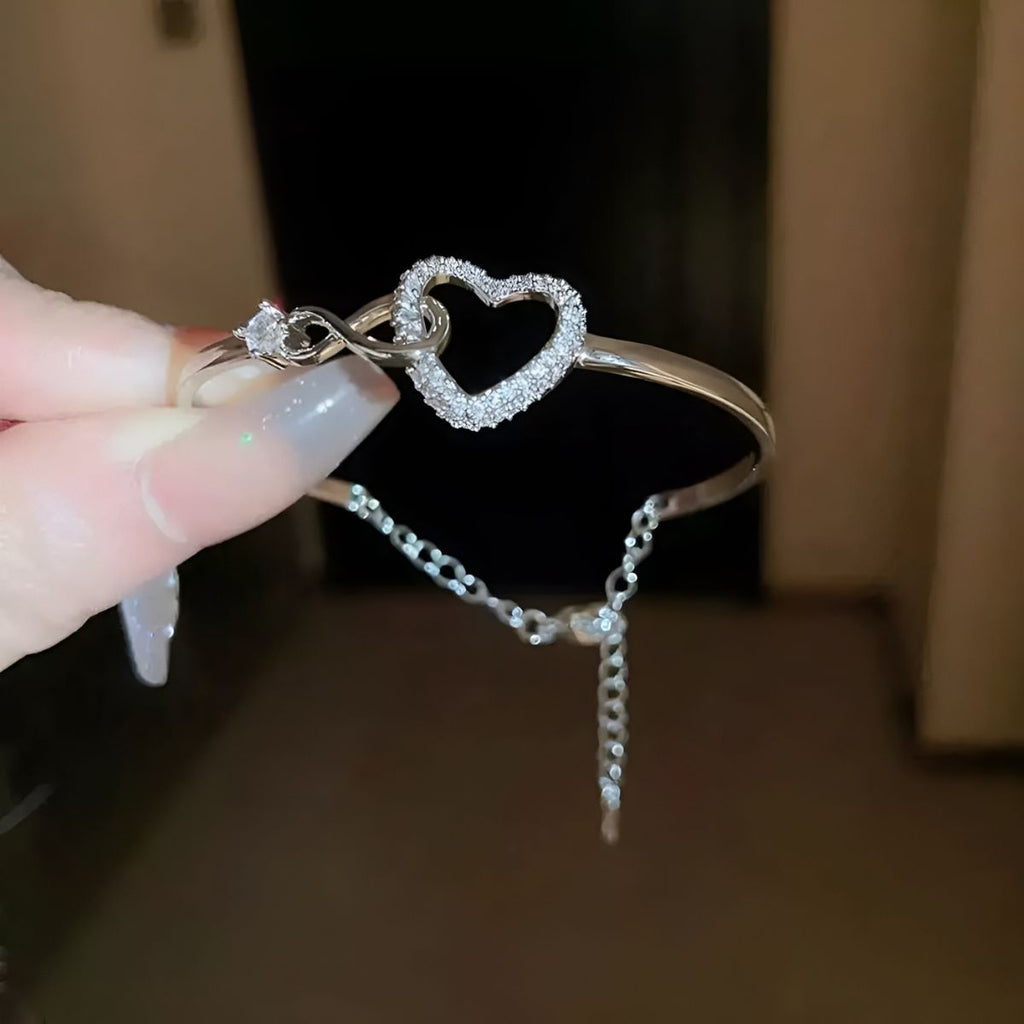 Soultie™ – Colgante con corazón “Amor eterno” | Pulsera para madre e hija - Soryana