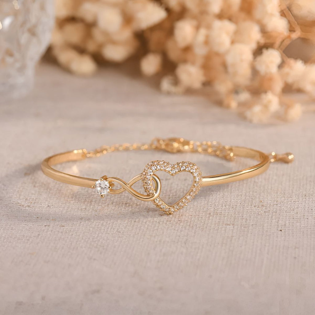Soultie™ – Colgante con corazón “Amor eterno” | Pulsera para madre e hija - Soryana
