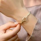 Soultie™ – Colgante con corazón “Amor eterno” | Pulsera para madre e hija - Soryana