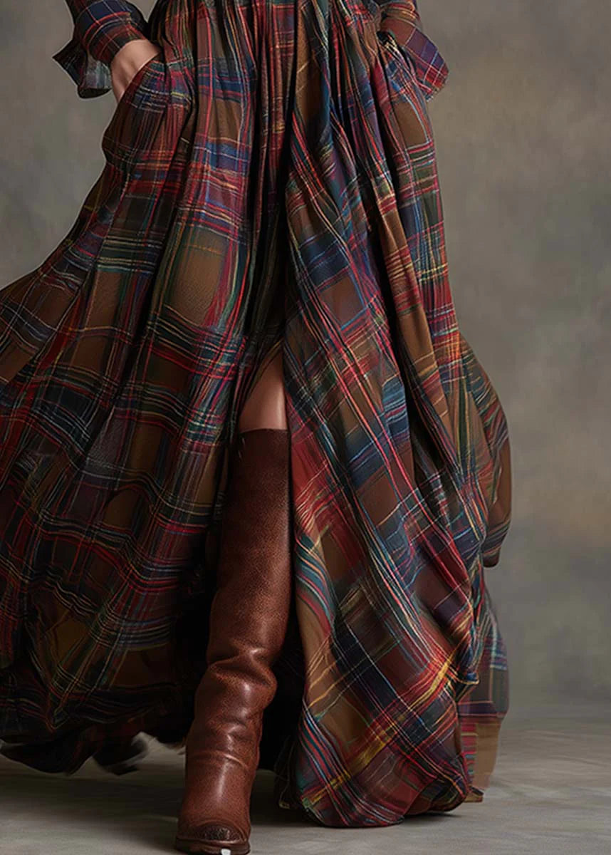 Taylor Plaid Dress™ - Soryana