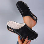 Pantuflas ortopédicas con comodidad diaria y un estilo atemporal para el hogar - Soryana